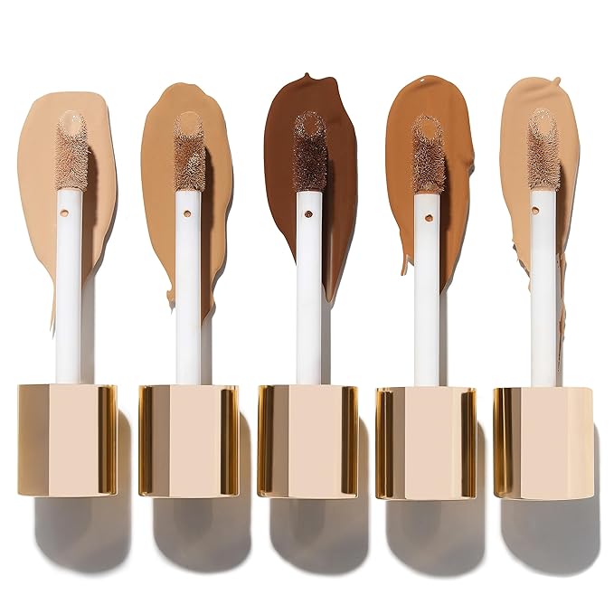 Wander Beauty Nude Illusion Liquid Foundation - Rich - Medium to Full Coverage Foundation with Niacinamide & Lotus Extract - Natural Skin Finish - Blurs, Conceals & Contours - Travel-Friendly Tube